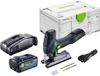 Festool PSC-E 18 EB-Basic accu pendel-decoupeerzaag 18 V 40 mm + 1x accu 8,0 Ah + oplader + Systainer