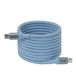 Club 3D Câble magnétique à bobine USB-C 240W PD3.1 bleu 2m