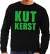 Bellatio Decorations Foute kersttrui - sweater - Kut Kerst - zwart - voor heren - XL