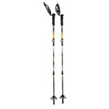 ROCK EXPERIENCE REUH01221 DYNAMIC Z EVO CARBON POLE Trekking stokken Unisex 0208CAVIAR+0003BRIGHT WIT+0531OLD GOUD U