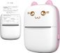 Mini-imprimante thermique pour chat, imprimante de téléphone Bluetooth, impressions mignonnes, rose