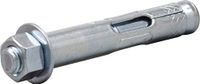 Hillman 12-Pack Group 370830 Hex Head Sleeve Anker, 1/2 X 3-inch, 1/2 "x 3"