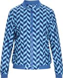 Homebase Jas Blauw Polyester Visgraat Rits Lange Mouw Heren S