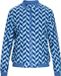 Homebase Jas Blauw Polyester Visgraat Rits Lange Mouw Heren S