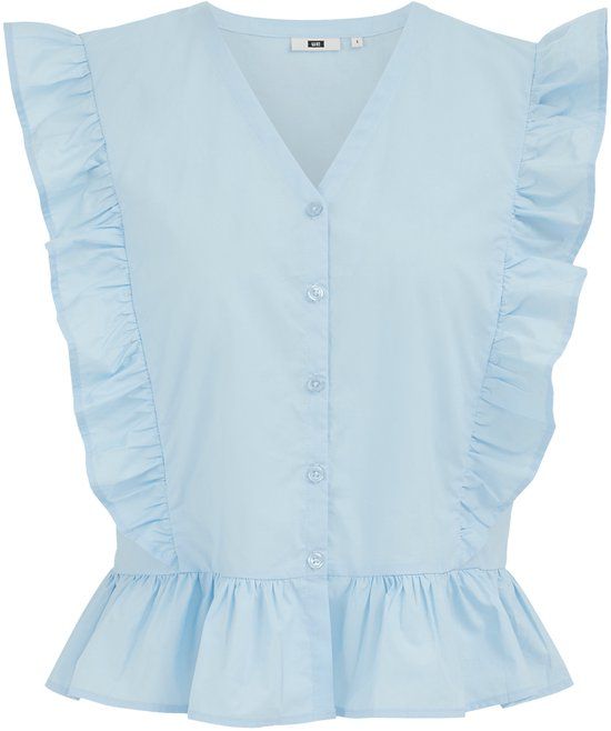 WE Fashion Dames blouse met ruches