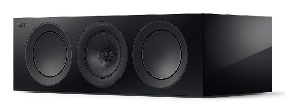 KEF R2 Meta Center Speaker - Black