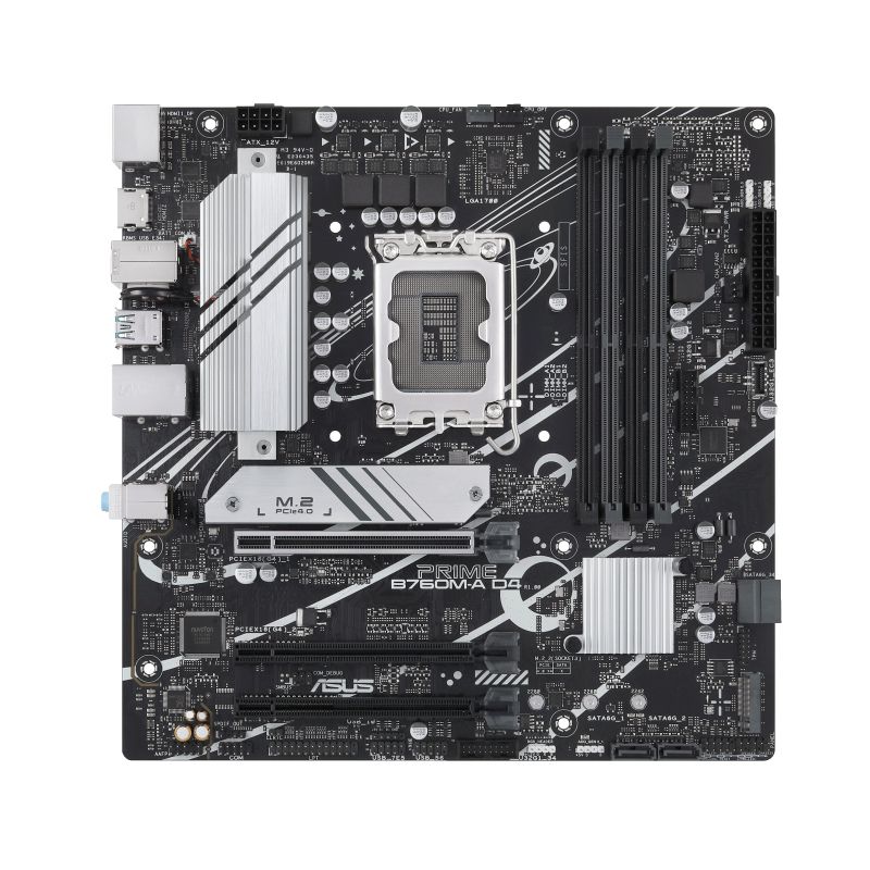 ASUS PRIME B760M-A D4-CSM Intel B760 LGA 1700 Micro ATX Motherboard