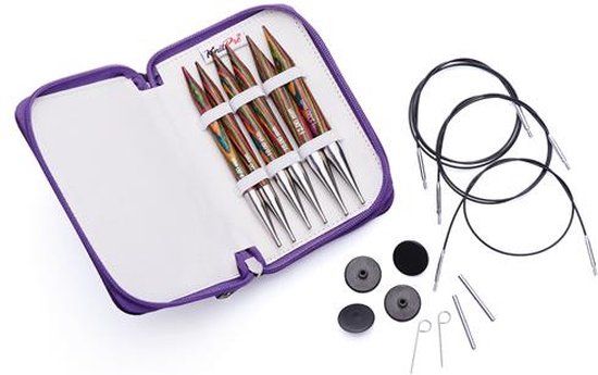 KnitPro Symfonie verwisselbare breipunten set 13cm 9.00mm - 12.00 mm Chunky set