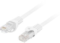 Lanberg Patchkabel Netzwerkkabel UTP für Switch/Router 3 Meter Cat 6 LSZH CU Weiß