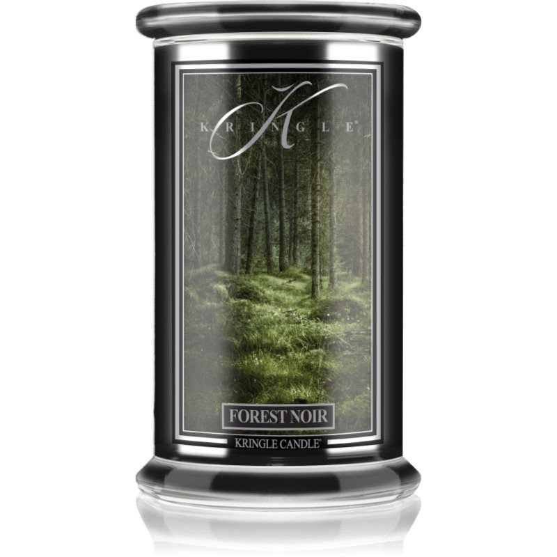 Kringle Candle Forest Noir Grote Geurkaars - 624g, 2 weken