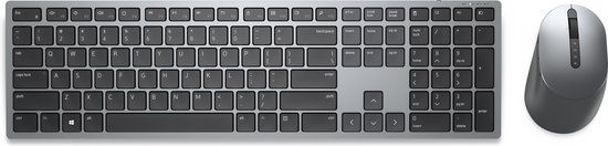 DELL KM7321W - Toetsenbord en muis set - QWERTY UK - Grijs/Titanium