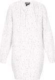 DreiMaster Vintage Gebreide jurk offwhite