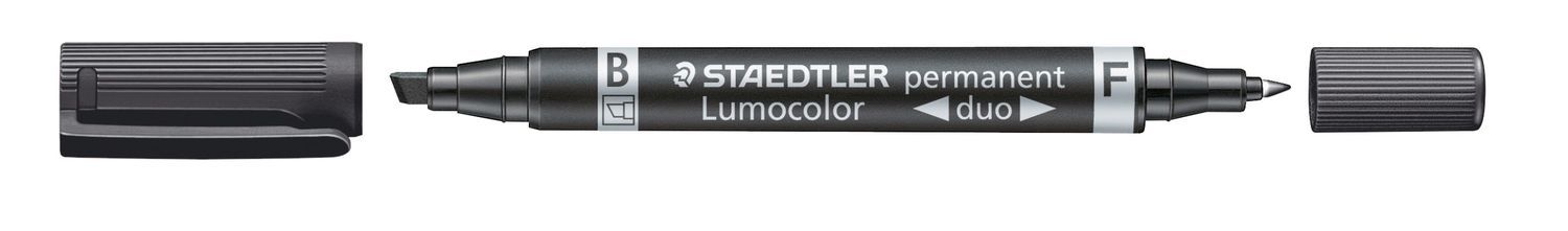Staedtler 348 B Permanente marker Zwart