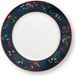 Pip Studio Berry Blues Ontbijtbord ⌀21cm Donkerblauw met Bloemen Porselein