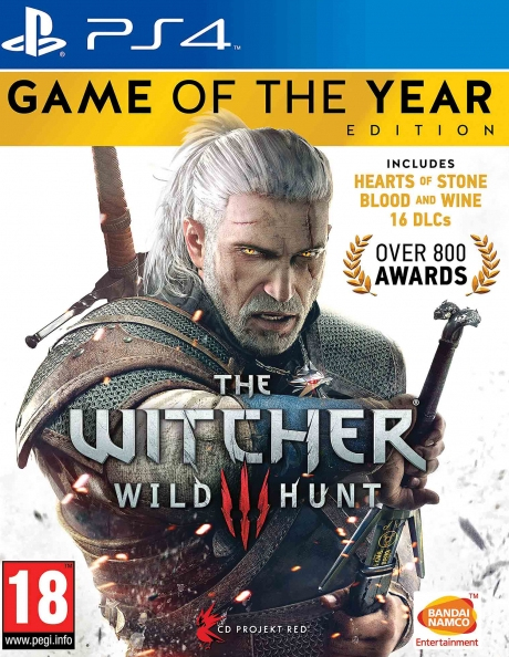 BANDAI NAMCO Entertainment The Witcher 3: Wild Hunt - Game of The Year Edition - PS4