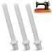 Aiguilles pour machine à coudre, 3 pièces, plastique, universel