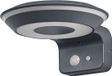 Osram ENDURA Style Glow solar wandlamp, donkergrijs