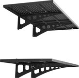 VEVOR 2-Delige Garageplankenset, Zwart