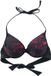 Black Premium by EMP Zwarte bikinitop met doodshoofd en rozen motief - Dames - L