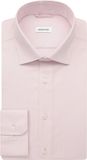 Seidensticker Slim Fit Overhemd - Popeline - Roze - Strijkvrij - Boordmaat 36