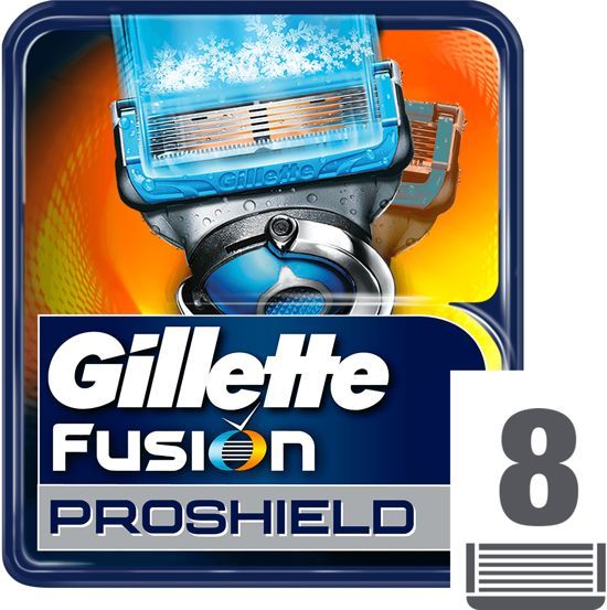 Gillette Fusion ProShield Chill - 8 Stuks - Scheermesjes