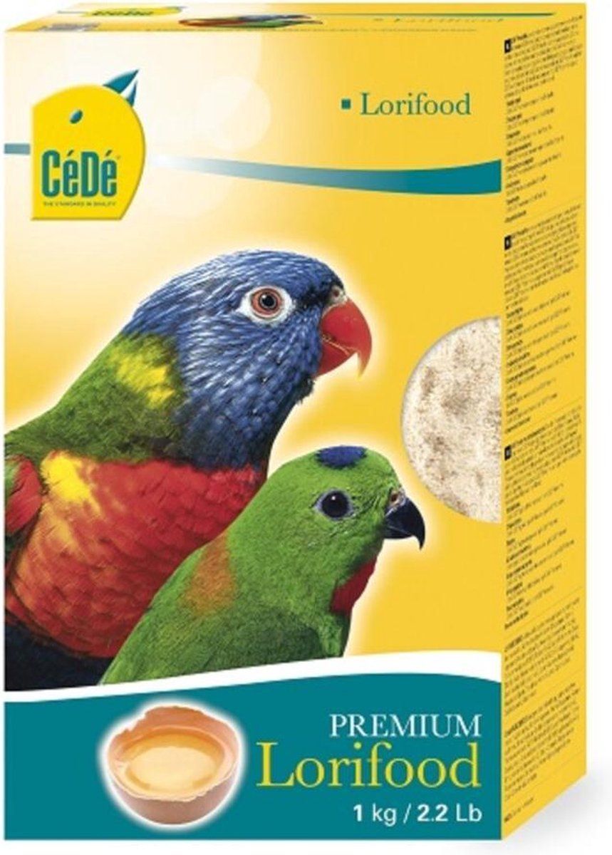 Cédé Cede Lori Voeding - 1 Kg - Papegaaienvoer