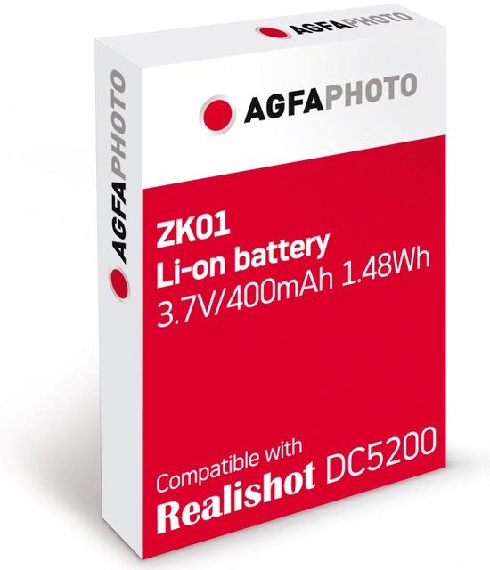AgfaPhoto Li-42B Batterij ZK01 voor DC5200 / DC5500 Compactcamera
