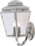 Elstead Lighting Wandlamp Mansion House IP44 Dimbaar Gepolijst Nikkel