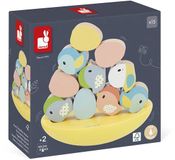Janod Pure Balanssspel Oiseau Bois Jeu Éducatif Néerlandais Français Anglais Allemand 2-4 ans