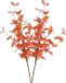 DK design Fleur artificielle Eucalyptus branche Soie - 2x - 72 cm - orange - tige seule - Fleurs artificielles