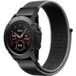 Garmin Bracelet nylon Quatix 5 / 6 / 7 (charbon)