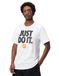 Nike Heren-T-Shirt met Korte Mouwen Nike JDI VERDIAGE DZ2989 100 Wit