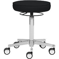 Mayer Sitzmöbel Draaikruk Mayer Sitzmobel 1295_30572 Stof Zwart