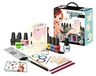 Nagelstudio Nail art set pour enfants - 8 couleurs vernis à ongles - 30 modèles - Avec lampe et séchoir