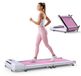 Tapis de course sous bureau, peu encombrant, pliable à 180°