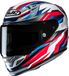 HJC RPHA 12 Dravix Integraalhelm XL Wit/rood/blauw
