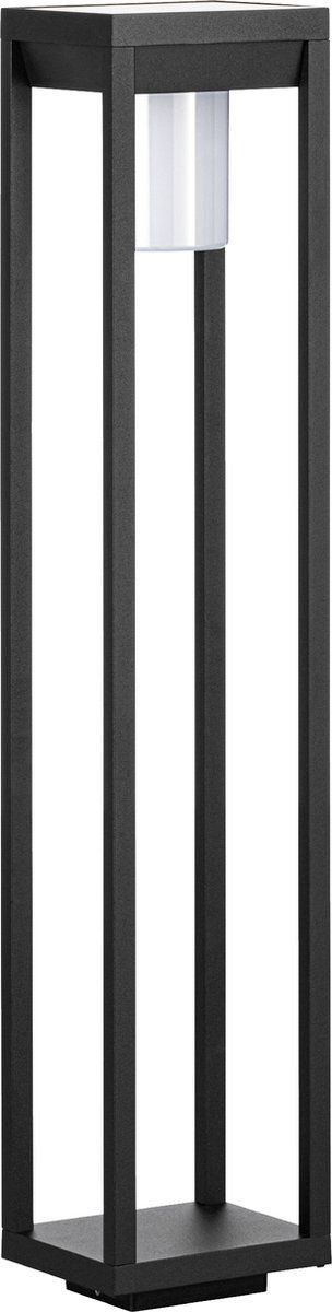 EGLO Martano Sokkellamp Buiten - Solar - 80 cm - Bewegingssensor - Zwart