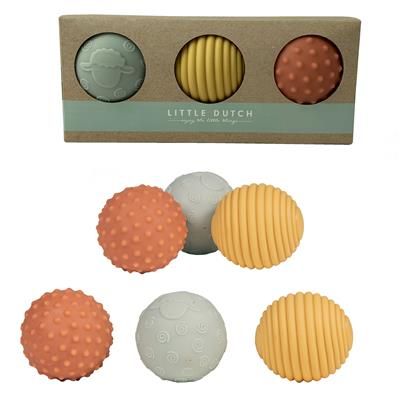 Little Dutch Farm Zintuig Ballen Set 3-delig