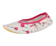 Lico Chaussures de gymnastique 1 Style Unisexe Enfant, Gris Rose, 25 EU