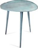 Benoa Blue Patina Side Table 46 cm