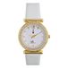 Lucardi Kinder Little Miss Fabulous horloge met PU band - Horloge - PU leer - Wit - 30 mm