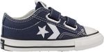Converse STAR PLAYER 76 EASY ON Enfants Baskets basses Bleu Textile Velcro