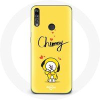 Maniacase Etui voor Huawei P30 Lite BTS Bangtan Boys BT21 Chimmy Jimin Gele Achtergrond