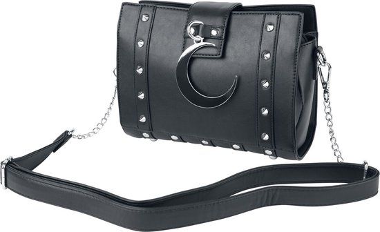 Poizen Industries Midnight Bag Dames Handtas - zwart