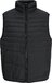 JACK & JONES JJESTATE PACKABLE BW COLLAR NOOS Heren Gilet - Zwart - Maat S