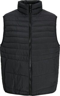 JACK & JONES JJESTATE PACKABLE BW COLLAR NOOS Heren Gilet - Zwart - Maat S