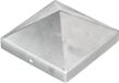 GAH Alberts Paalkap Metaal Zilver 120 mm