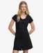 Superdry Mini-robe à Manches Courtes Boutonnée Black Taille: 42