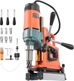 Vevor Magnetische Boormachine 1400W 850 RPM met 6 Kernboren Oranje