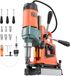 Vevor Magnetische Boormachine 1400W 850 RPM met 6 Kernboren Oranje